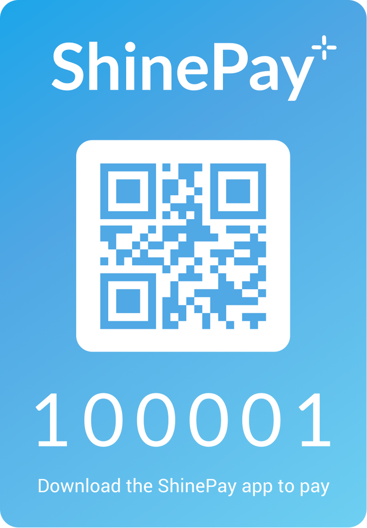 ShinePay QR Sticker