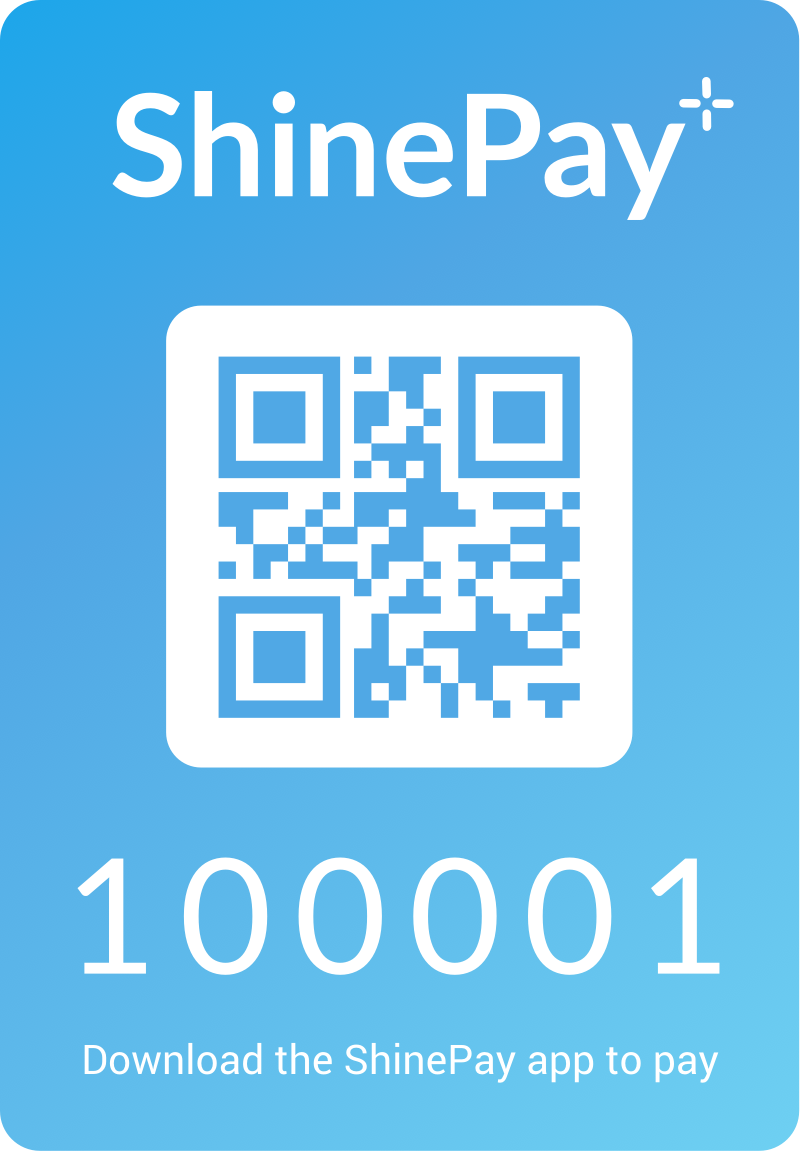 ShinePay QR Sticker